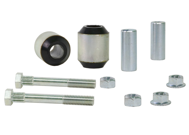 Whiteline W62384 Plus 04/91-05/01 BMW 3 Series Rear Lower/Upper Outer Control Arm Bushing Kit (Camber Adj)