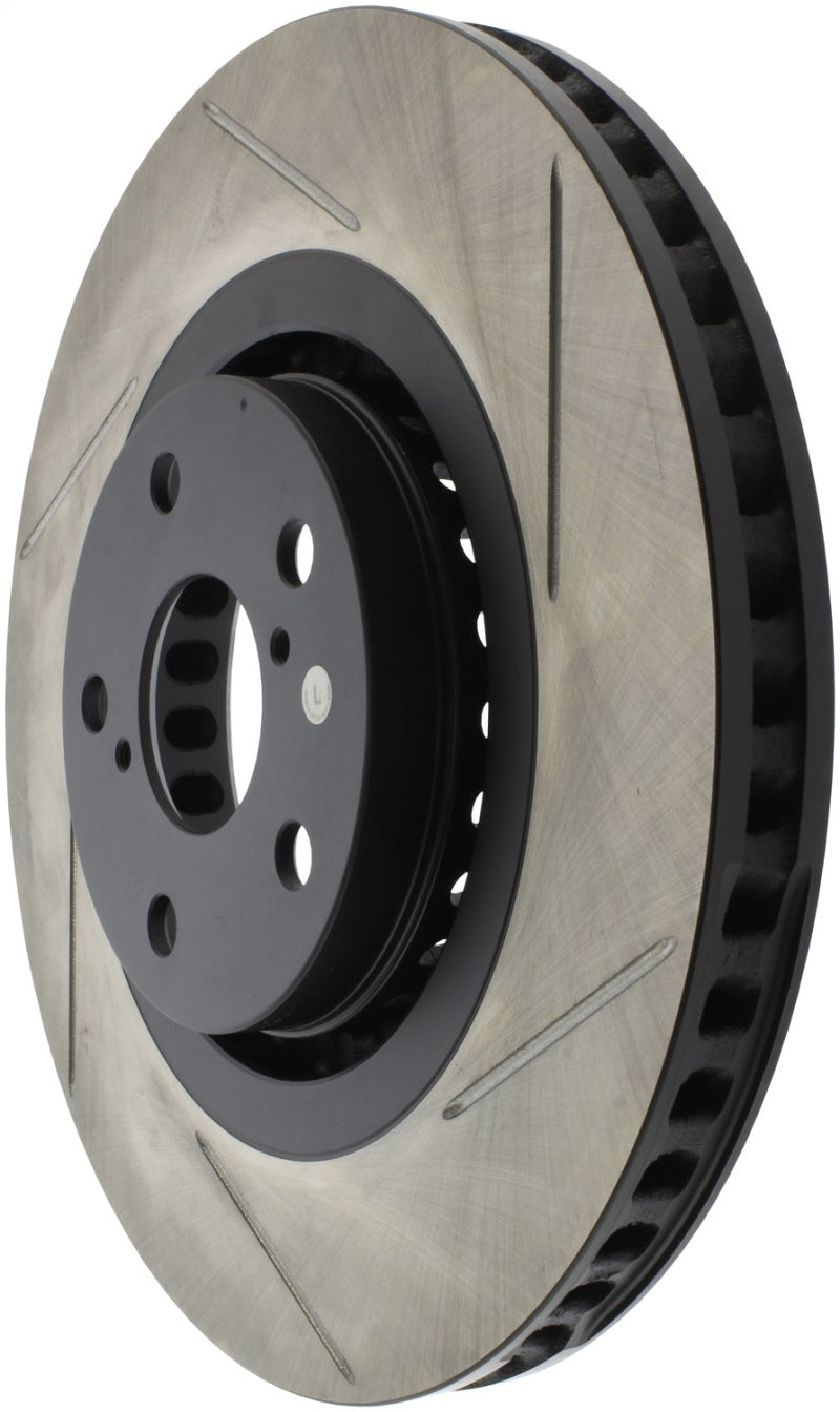 Stoptech 126.44138SL StopTech Power Slot 06 Lexus GS430 / 07-08 Lexus GS350/GS450H / 06-10 IS350 Slotted Left Front Roto