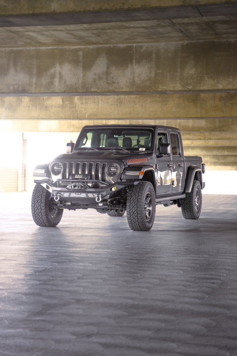 DV8 Offroad FBJL-12 07-18 Jeep Wrangler JK / 18-23 Wrangler JL / 20-23 Gladiator JT MTO Series Front Bumper