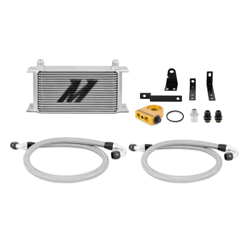 Mishimoto MMOC-S2K-00T 00-09 Honda S2000 Thermostatic Oil Cooler Kit - Silver