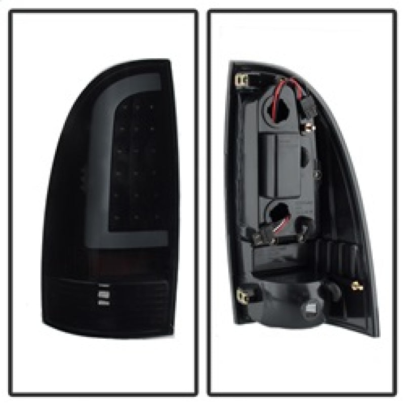 SPYDER 9038556 xTune 05-15 Toyota Tacoma (Excl LED Tail Lights) LED Tail Lights - Blk Smk (ALT-ON-TT05-LBLED-BSM)