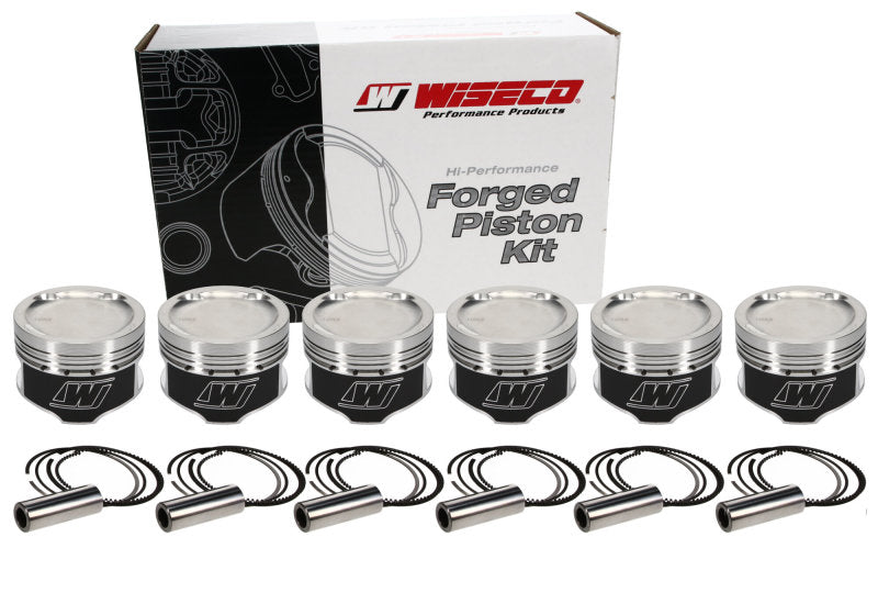 Wiseco K613M835 Toyota 7MGTE 4v Dished -16cc Turbo 83.5 Piston Shelf Stock Kit