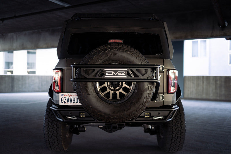 DV8 Offroad TCBR-01 21-23 Ford Bronco Spare Tire Guard & Accessory Mount