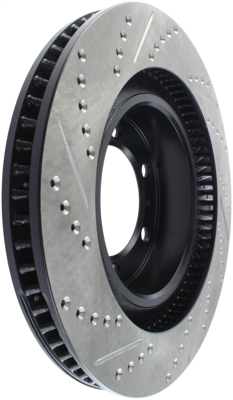 Stoptech 127.44174L StopTech Slotted & Drilled Sport Brake Rotor