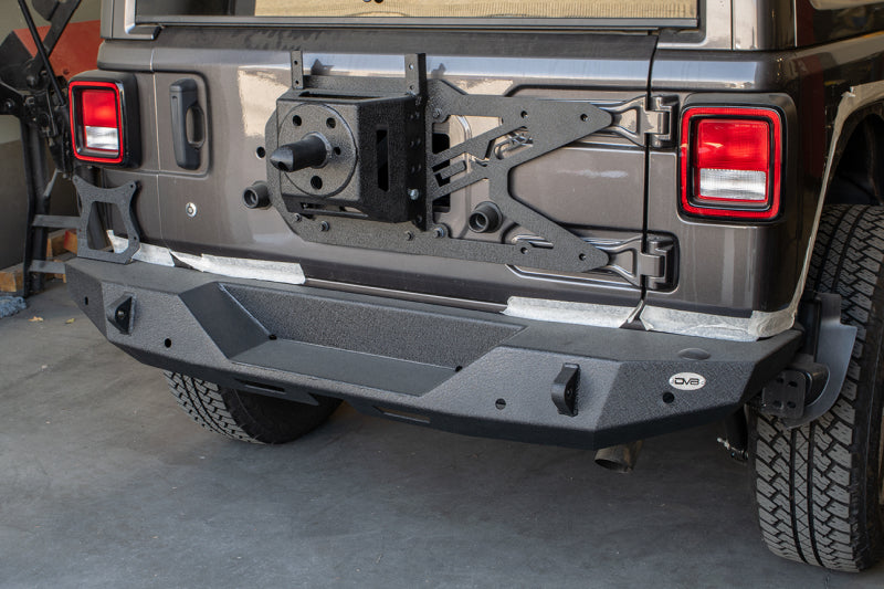 DV8 Offroad TCJL-01 2018+ Jeep Wrangler JL Tailgate Mounted Tire Carrier