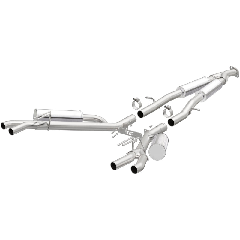 Magnaflow 19405 MagnaFlow Cat-Back Competition Exhaust 18-19 Kia Stinger L4-2.0LGAS Quad 2.5in Stainless Tips