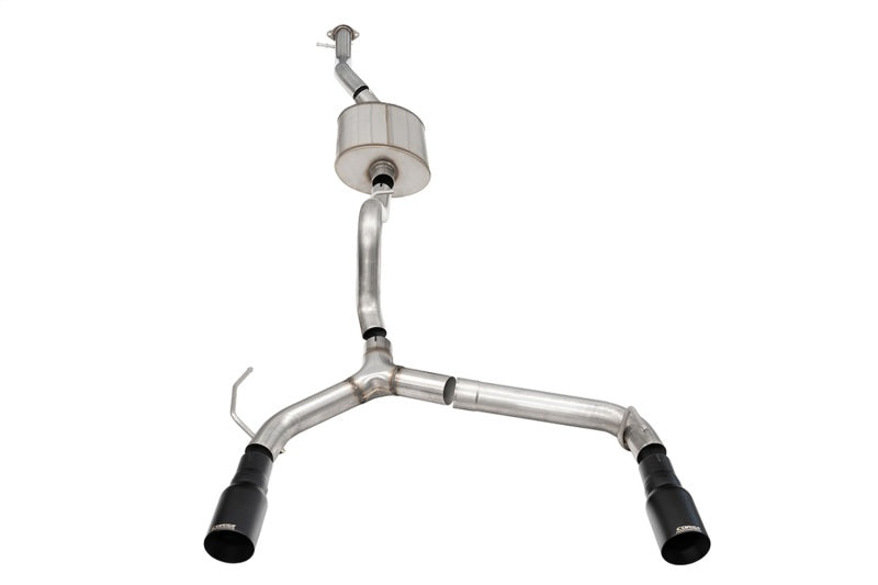 CORSA Performance 21210BPC Corsa 21-24 Ford Bronco 2.7L 4-Door 2.75in Cat-Back Dual Rear Exhaust w/ 4in Straight-Cut Black Tips