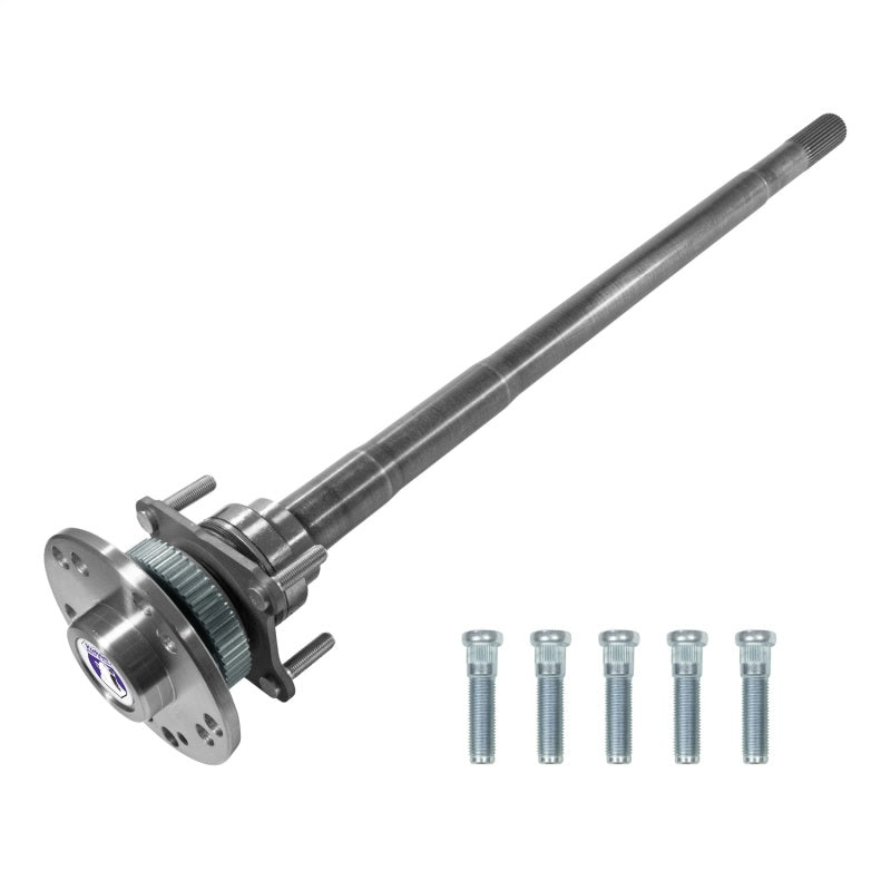 Yukon Gear & Axle YA WD44JLRUB-R-K Yukon Gear Right Rear 4340 Chromoly Double Drilled Axle Kit Jeep JL/JT Rubicon 33.9in Long