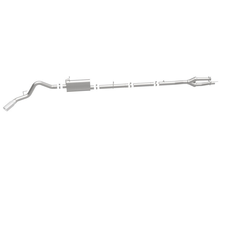 Magnaflow 19174 MagnaFlow Sys C/B 11-15 Ford Super Duty F250 6.2L EC CC, SS 3.5in Single Rear Pass Side Ext 5in Tip