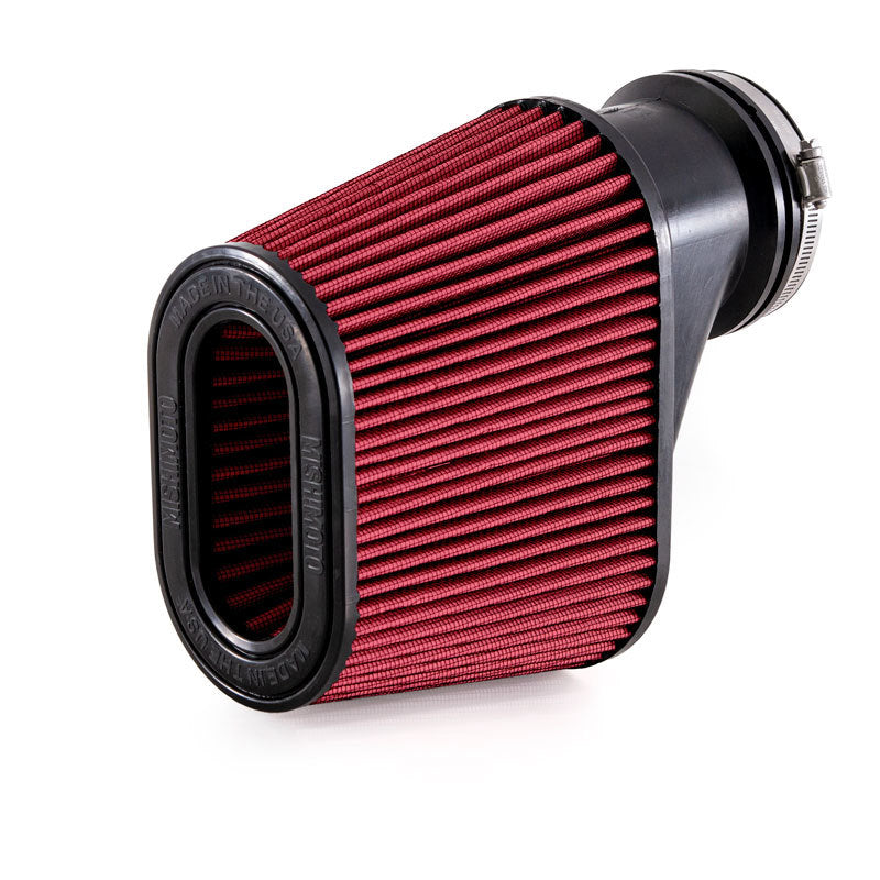 Mishimoto MMAF-38672S Performance Air Filter - 3.86in Inlet / 7.2in Length w/ Inlet Stack