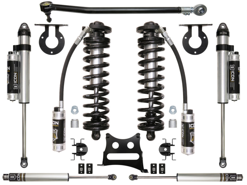 ICON K63144 2017+ Ford F-250/F-350 2.5-3in Stage 4 Coilover Conversion System