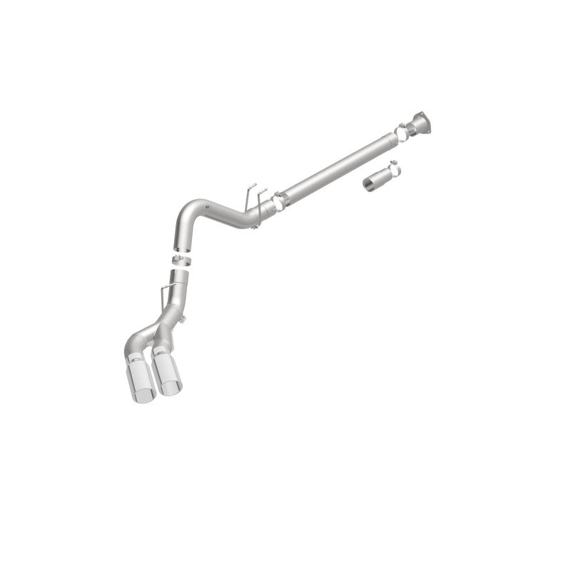 Magnaflow 17873 MagnaFlow 08-17 Ford F-250/F-350/F-450 4.6L/6.7 DPF-Back SS 4in Dual Single Passenger Side Rear Exit