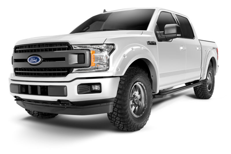 Bushwacker 20945-12 18-19 Ford F-150 Pocket Style Flares 4 pc - Oxford White