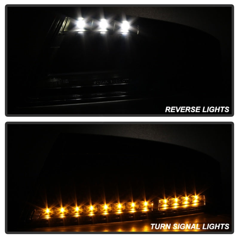 SPYDER 5081674 Spyder Audi TT 07-12 LED Tail Lights Black ALT-YD-ATT07-LED-BK