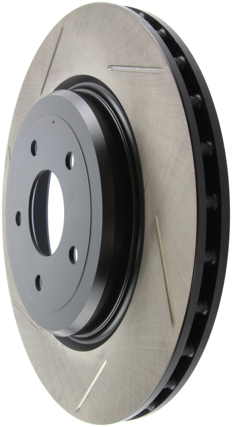 Stoptech 126.62103SR StopTech Power Slot 06-10 Chevrolet Corvette Rear Right Slotted Rotor