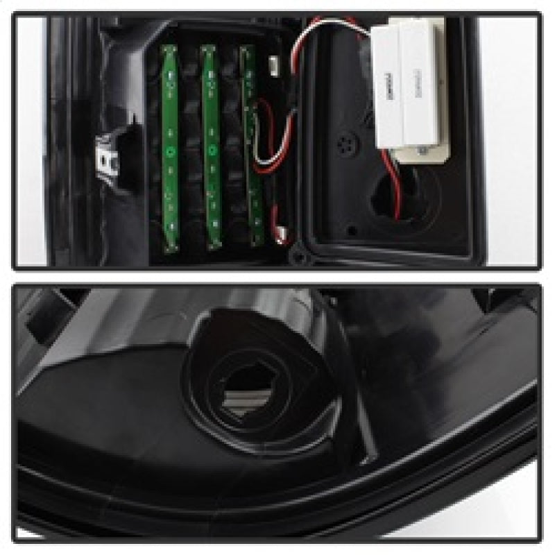 SPYDER 9038488 xTune 09-18 Dodge RAM 1500 LED Tail Lights - Black Smoke (ALT-ON-DR09-LBLED-BSM)