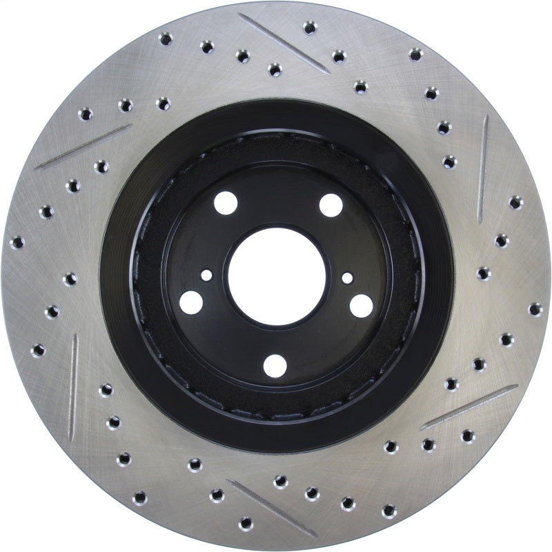 Stoptech 127.44158R StopTech Sport Drilled & Slotted Rotor - Front Right