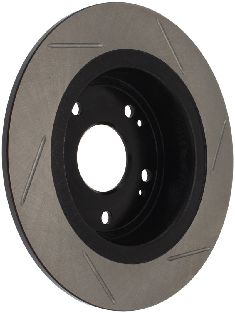 Stoptech 126.40068SR StopTech Power Slot 09-10 Acura TSX / 08-10 Honda Accord Rear Right Slotted Rotor