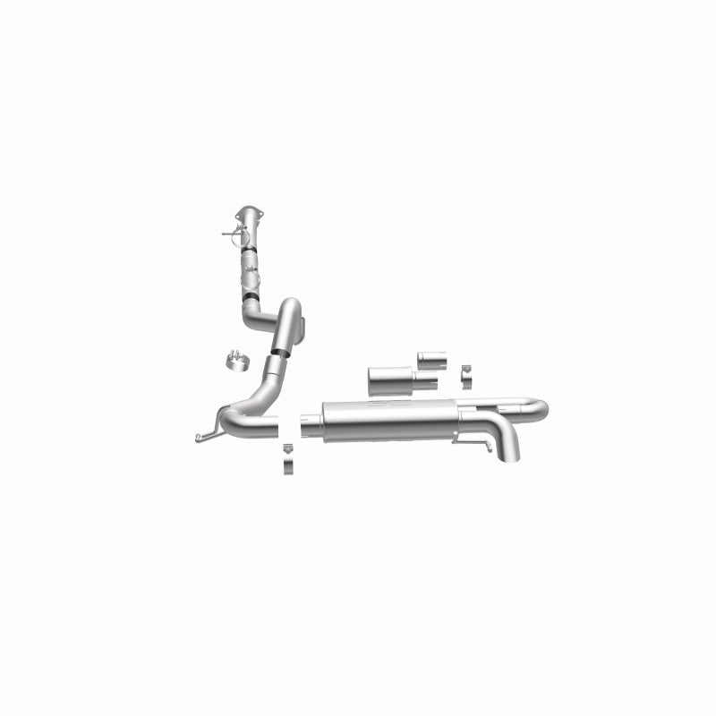 Magnaflow 19559 MagnaFlow 2021 Ford Bronco Overland Series Cat-Back Exhaust w/ Single Straight Driver Exit- No Tip
