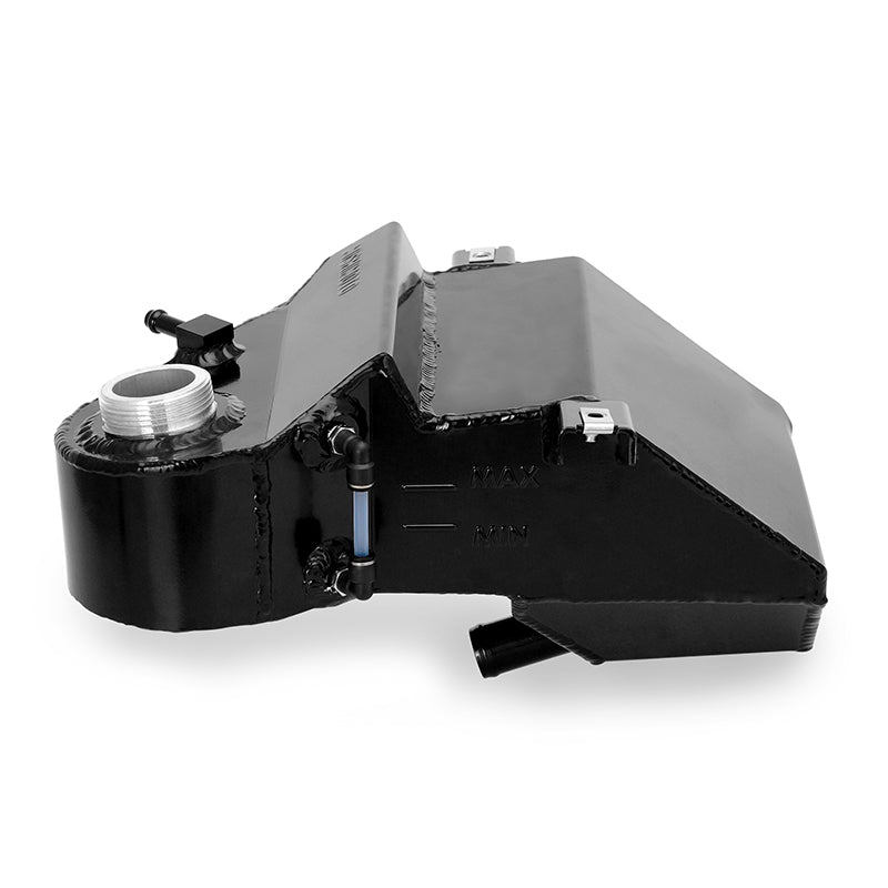 Mishimoto MMRT-F2D-03BK 03-07 Ford 6.0L Powerstroke Aluminum Degas Bottle - Black