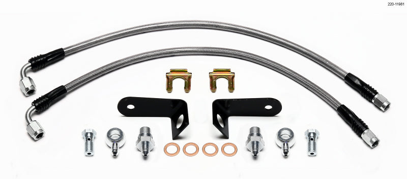 Wilwood 220-11981 Flexline Kit Civic 2006-up Rear