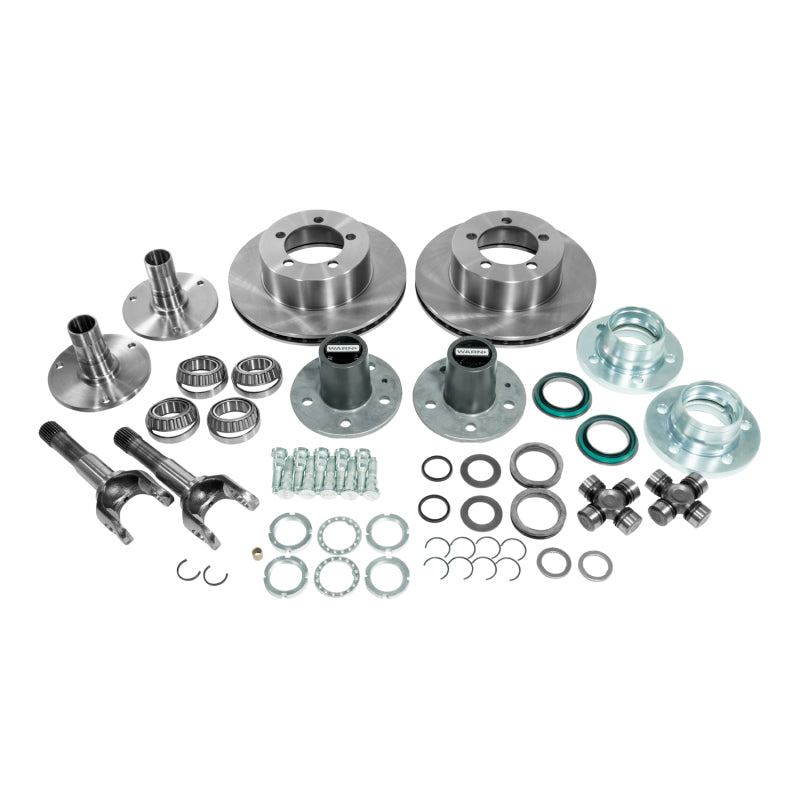 Yukon Gear & Axle YA WU-07 Yukon Gear Spin Free Locking Hub Conv Kit For Dana 30 & Dana 44 TJ / XJ / YJ / 27 Spline / 5 X 4.5in