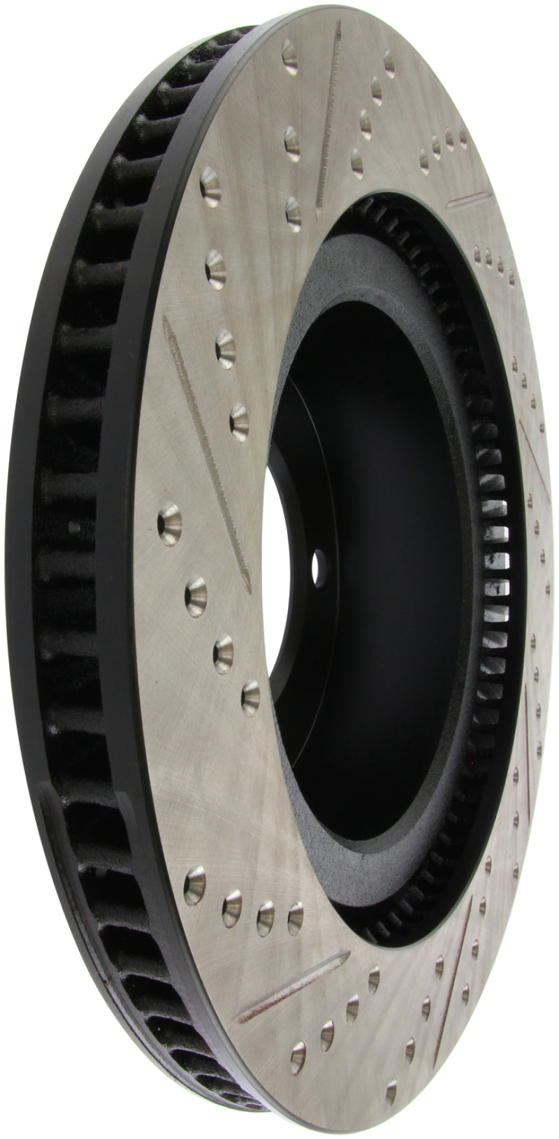 Stoptech 127.44156L StopTech 07-09 Toyota Tundra / 08-09 Toyota Sequoia Front Left Slotted & Drilled Rotor