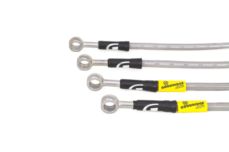 Goodridge 24219 08-14 Subaru STi (w/Brembo Calipers) Stainless Steel Brake Line Kit