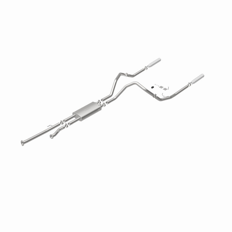 Magnaflow 15305 MagnaFlow 14 Toyota Tundra V8 4.6L/5.7L Stainless Cat Back Exhaust Dual Split Rear Exit