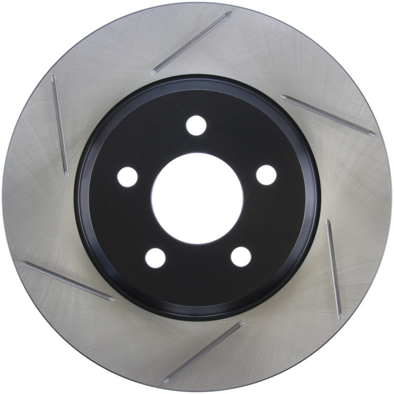 Stoptech 126.61086SR StopTech Power Slot 05-10 Mustang GT V8-4.6L Front Right Slotted Rotor