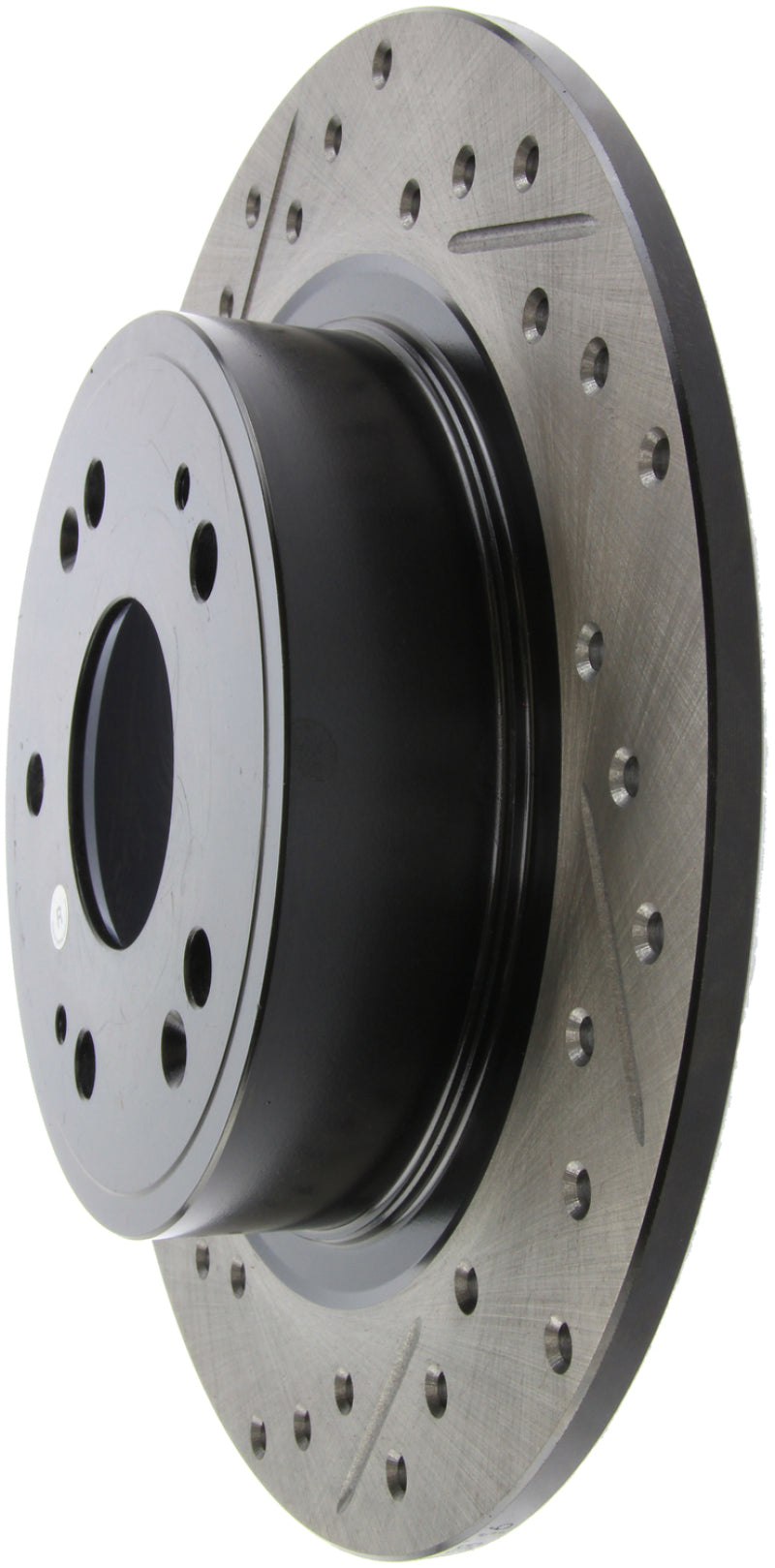 Stoptech 127.40068R StopTech 09-10 Acura TSX / 08-10 Honda Accord Coupe/05-10 Sedan Right Rear Slotted & Drilled Rotor
