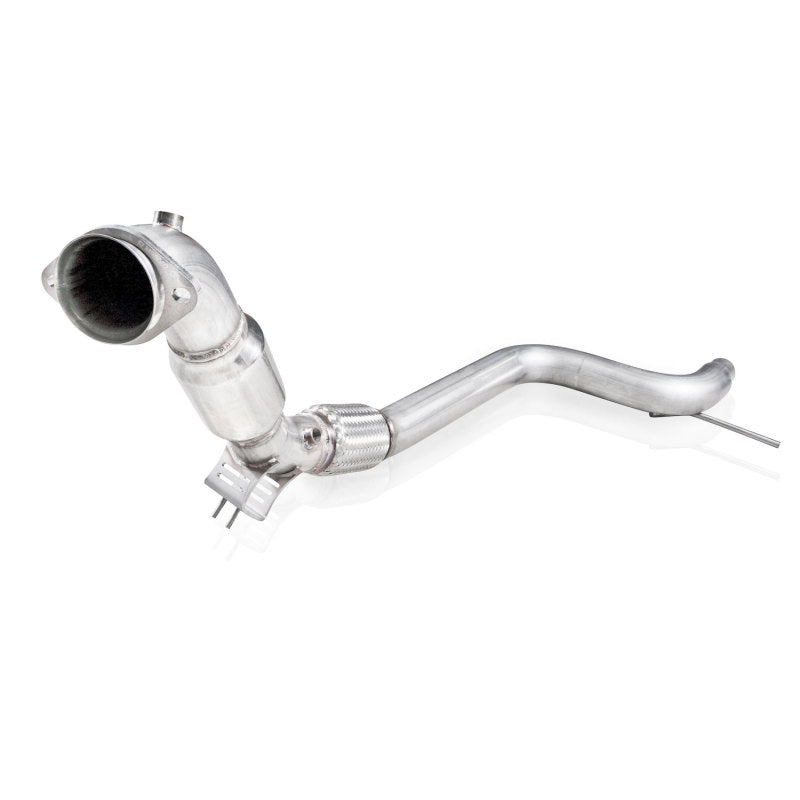 Stainless Works M15EDPCAT 2015-16 Mustang Downpipe 3in High-Flow Cats Factory Connection