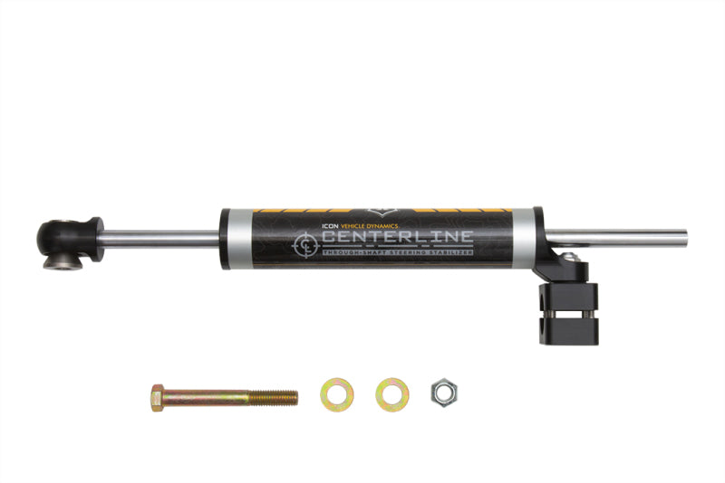 ICON 22039 07-18 Jeep Wrangler JK Centerline Steering Stabilizer Kit (Non Adj)