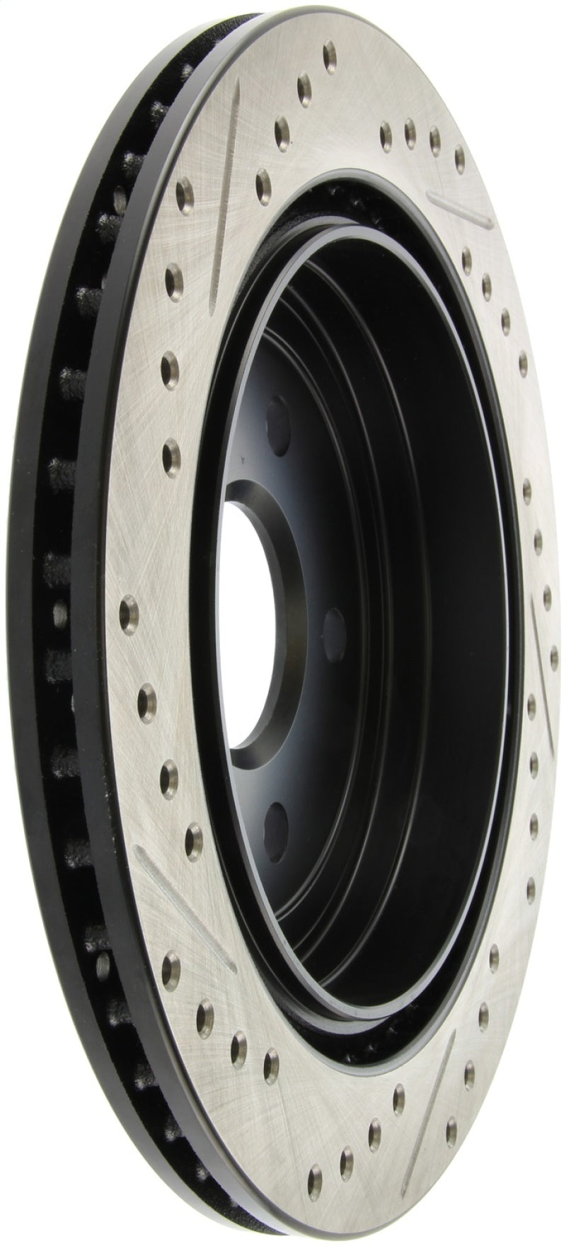 Stoptech 127.62105L StopTech Slotted & Drilled Sport Brake Rotor