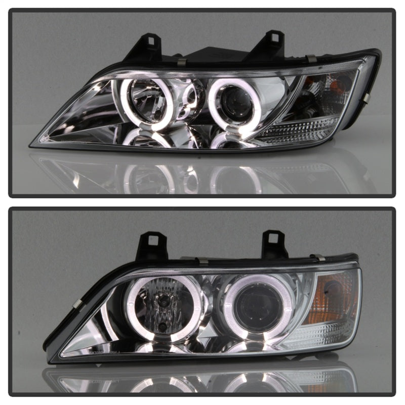 SPYDER 5009098 Spyder BMW Z3 96-02 Projector Headlights LED Halo Chrome High H1 Low H1 PRO-YD-BMWZ396-HL-C