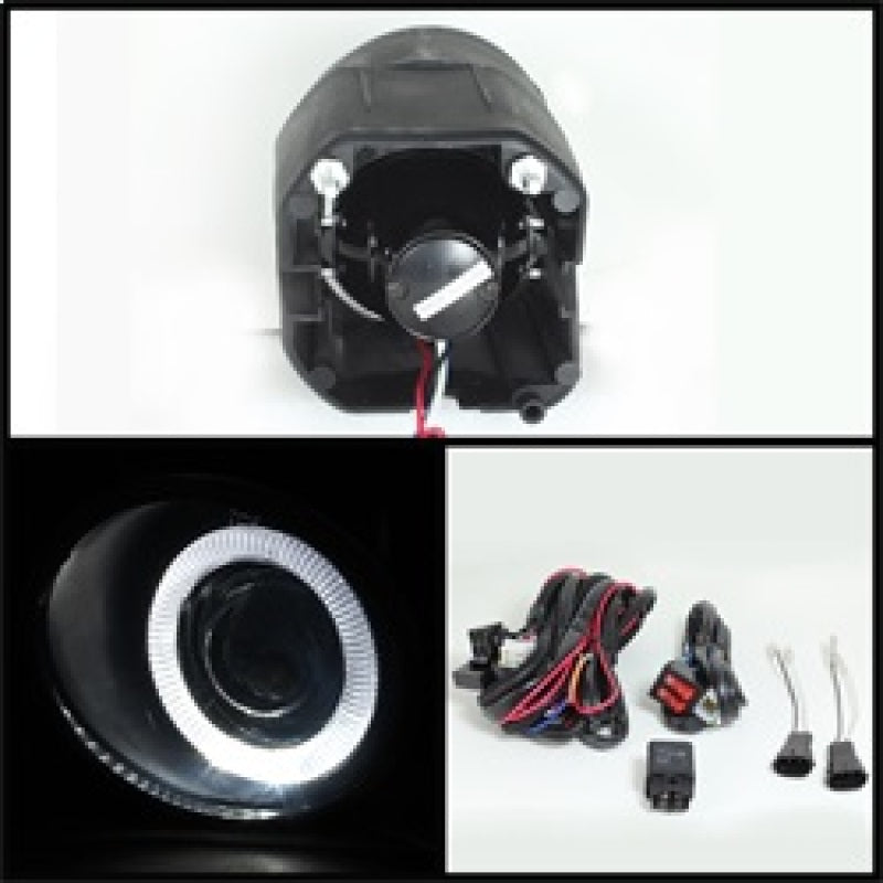 SPYDER 5070463 Spyder Nissan Maxima 00-01/Frontier 01-04 Projector Fog Lights w/swch Smke FL-P-NM00-HL-SM