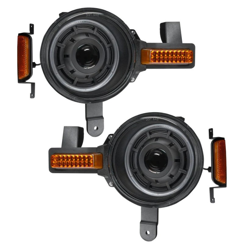 ORACLE Lighting 5886-023 Oracle 2021+ Ford Bronco Oculus Bi-LED Projector Headlights - Amber/White Switchback SEE WARRANTY