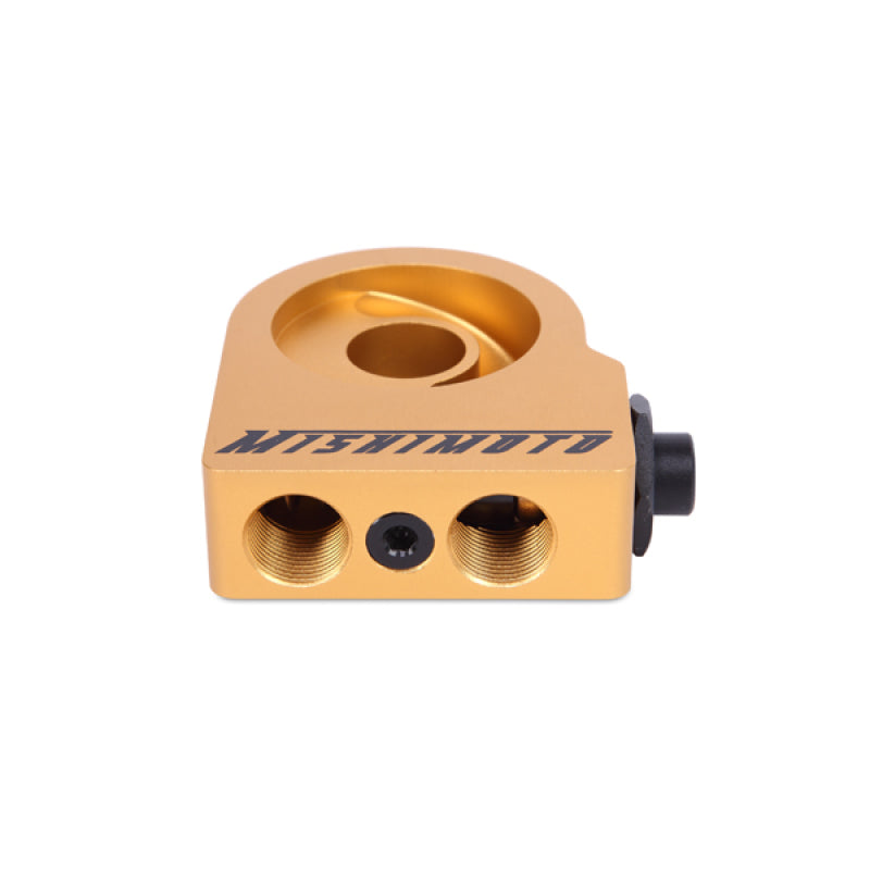 Mishimoto MMOP-SPT Thermostatic Gold M20 Oil Sandwich Plate