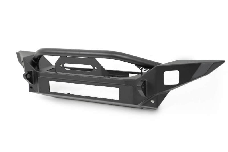 DV8 Offroad FBJL-07 18-23 Jeep Wrangler JL / 20-23 Jeep Gladiator JT FS-7 Mid-Width Winch Front Bumper