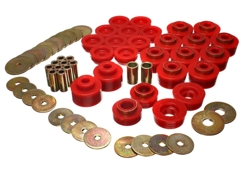 Energy Suspension 3.4141R 82-87 Buick Century/Regal/Skylark / 78-88 Chevelle/Monte Carlo Body Mount Set