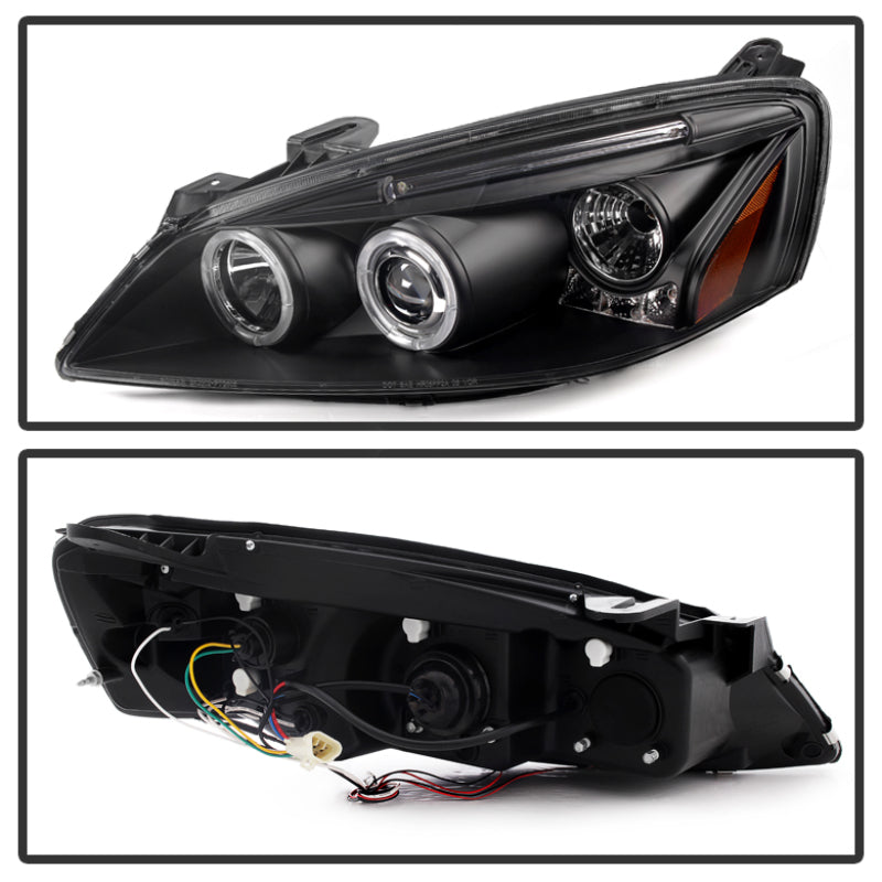 SPYDER 5011596 Spyder Pontiac G6 2/4DR 05-08 Projector Headlights LED Halo LED Blk PRO-YD-PG605-HL-BK