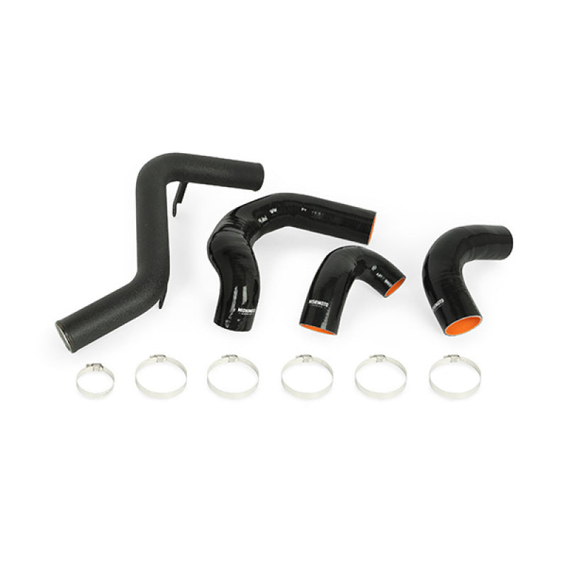Mishimoto MMICP-FOST-13KWBK 2013+ Ford Focus ST Intercooler Pipe Kit - Wrinkle Black