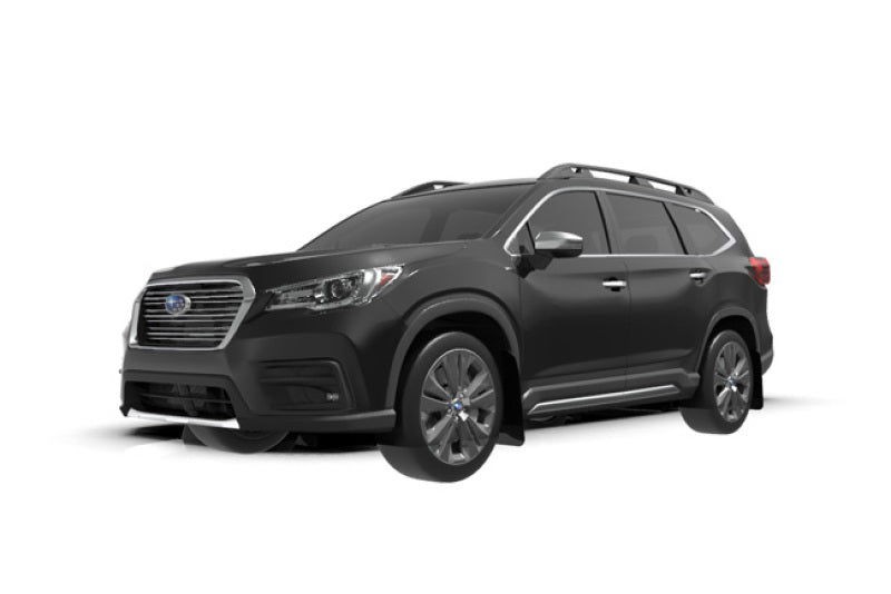 Rally Armor MF49-UR-BLK/GRY 18-22 Subaru Ascent Black UR Mud Flap w/ Grey Logo
