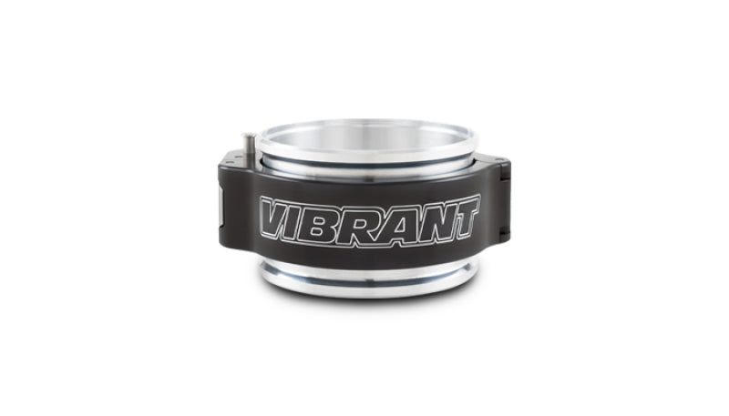 Vibrant 32513 2in O.D. Aluminized HD 2.0 Clamp Assembly - Anodized Black