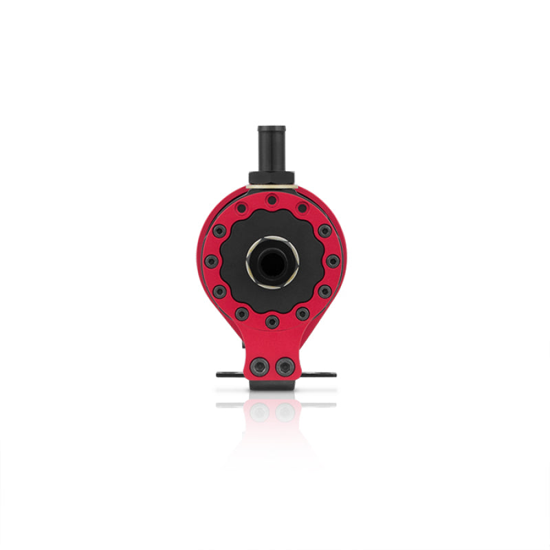Mishimoto MMBCC-UNI-RD Universal Baffled Oil Catch Can - Red