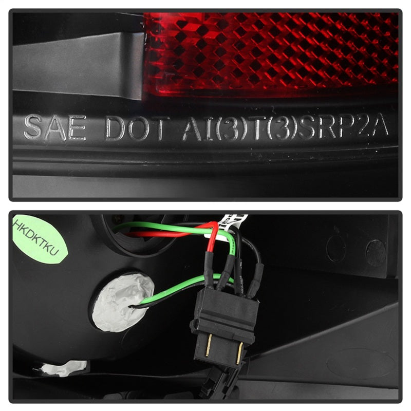 SPYDER 5029584 Spyder Toyota Tundra 07-13 LED Tail lights Black ALT-YD-TTU07-LED-BK