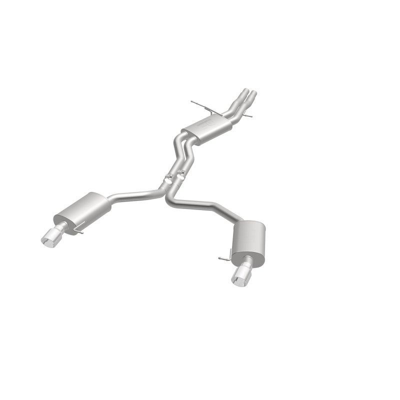 Magnaflow 19159 MagnaFlow Sys C/B 12-15 Audi A6 / A7 3.0L V6 SS 2.5in Dual Split Rear Ext 4in Tips