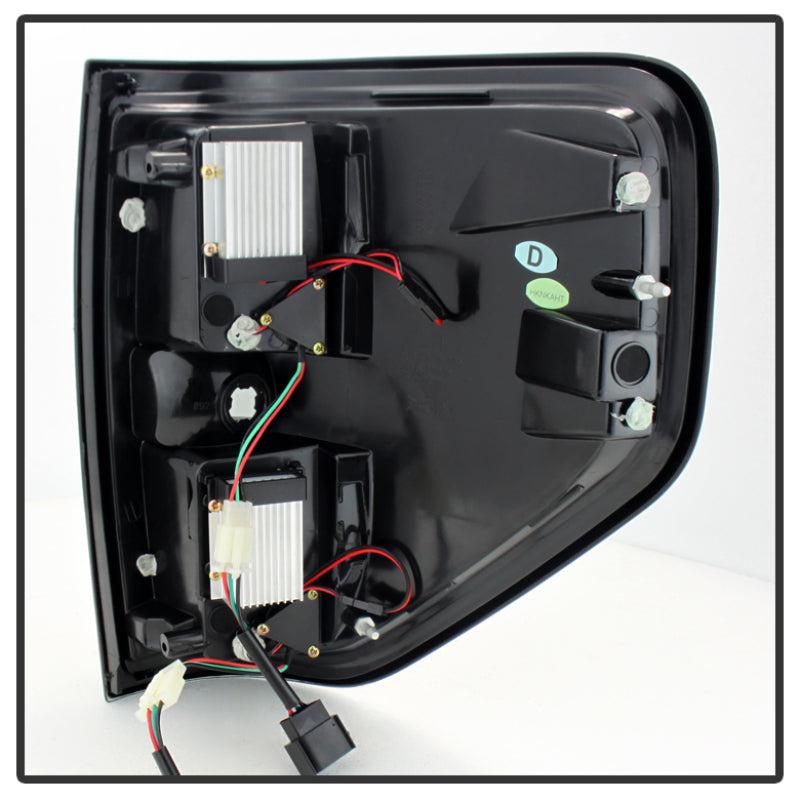 SPYDER 5078148 Spyder Ford F150 09-14 LED Tail Lights Black Smoke ALT-YD-FF15009-LED-BSM