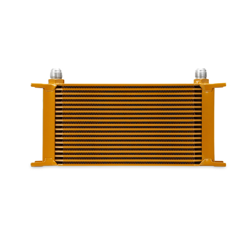 Mishimoto MMOC-19G Universal 19 Row Oil Cooler - Gold