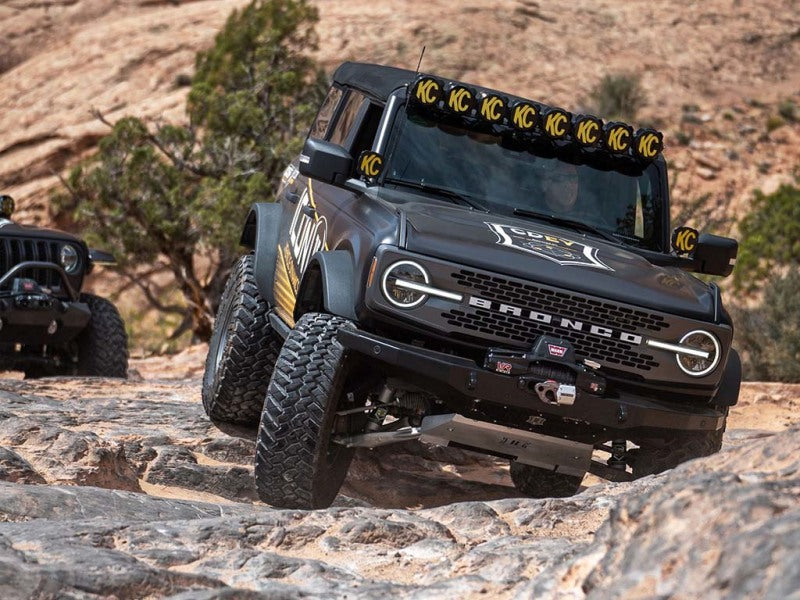 ICON 48611 2021+ Ford Bronco Hoss 1.0 Rear EXP Coilover 2.5in
